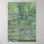 The Waterlily Pond: Green Harmony, 1899 Poster