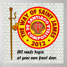 The Way of Saint James 2012 Print