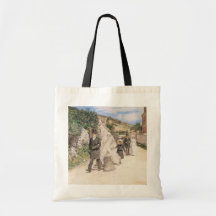 The Wedding March by Theodore Robinson, Newlyweds Bags