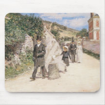 The Wedding March by Theodore Robinson, Newlyweds Mouse Pads