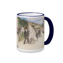 The Wedding March by Theodore Robinson, Newlyweds Mug