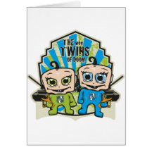 The Wee Twins Greeting Cards