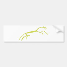 The White Horse of Uffington Bumper Sticker