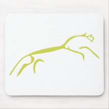 The White Horse of Uffington Mouse Pads