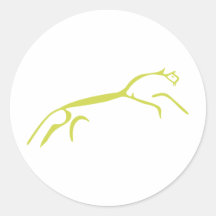 The White Horse of Uffington Sticker