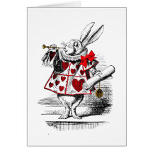 The White Rabbit Greeting Cards