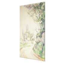 The Winding Road, c.1900-06 (w/c on paper) canvas prints