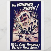 The Winning Punch! Full Color Flyer