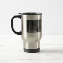 The woods are lovely, dark and deep coffee mugs