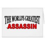 The World's Greatest Assassin Card
