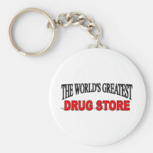 The World's Greatest Drug Store Keychain