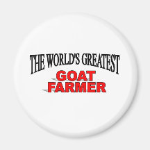 The World's Greatest Goat Farmer Magnet