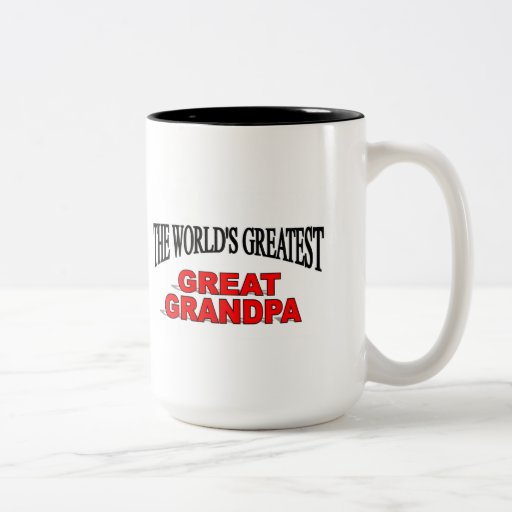 The World's Greatest Great Grandpa Coffee Mug