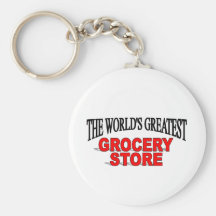 The World's Greatest Grocery Store Keychains