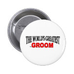The World's Greatest Groom Buttons
