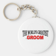 The World's Greatest Groom Keychain
