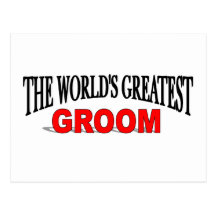 The World's Greatest Groom Postcard