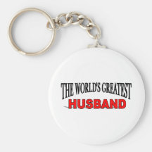 The World's Greatest Husband Keychain
