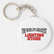 The World's Greatest Lighting Store Key Chain