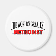 The World's Greatest Methodist Fridge Magnet