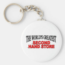 The World's Greatest Second Hand Store Key Chain