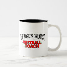 The World's Greatest Softball Coach Coffee Mug