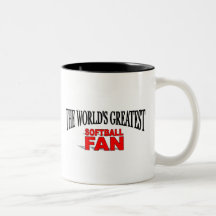 The World's Greatest Softball Fan Mug
