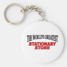 The World's Greatest Stationary Store Key Chain