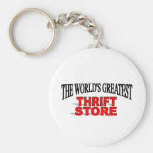 The World's Greatest Thrift Store Key Chains