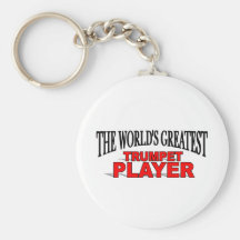 The World's Greatest Trumpet Player Key Chain