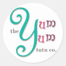 The Yum Yum Tutu Co. Stickers