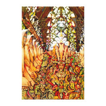The Zen Master Canvas Print
