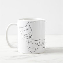 theatre-masks21big, theatre-masks21big, theatre... coffee mug
