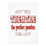 Theatre Passion Custom Invites