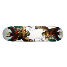 thebattl010coloredtenothercolorwithdark, thebat... skate deck
