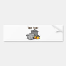 TheChef Pots and pans Bumper Sticker