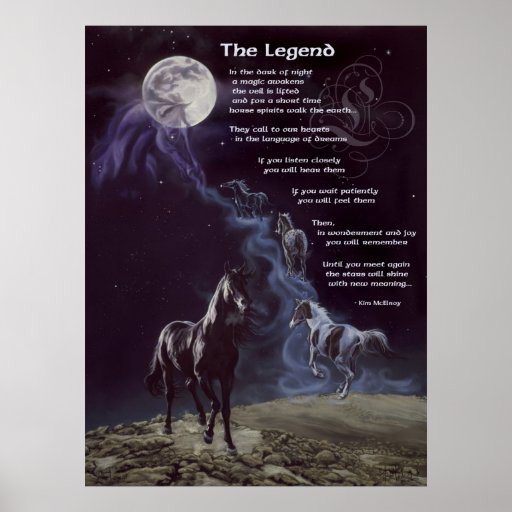 TheLegend of Horses Print