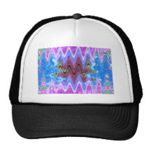 Theme Purple Wave Hat