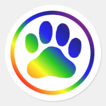 (Therapy) Rainbow Circles Sticker