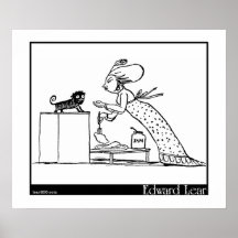 There was a young lady of Corsica Print