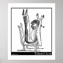 There was an Old Person of Spain Print