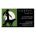 Theresa in Green - Business Cards