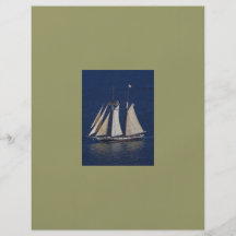 these are the days sailboat personalised flyer