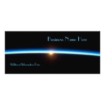 Thin Blue Line 2012 Calendar Business Rack Card