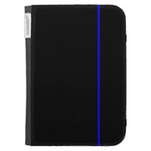 Thin blue line kindle case