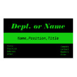 Thin Green Line-Doc,Nurse,Medic Business Card