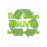 Think Green Bolivia Post Card