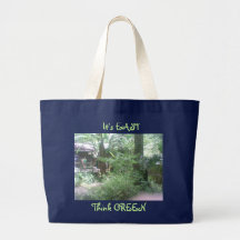 THINK GREEN CANVAS BAGS