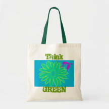 Think Green ~ Flower Bag