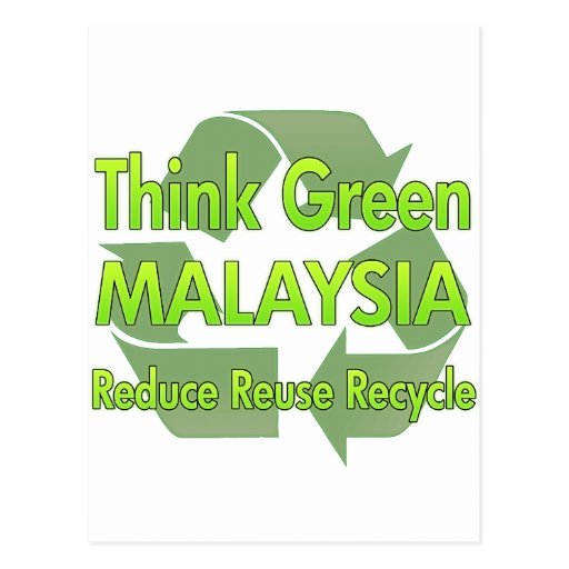 Think Green Malaysia Postcards